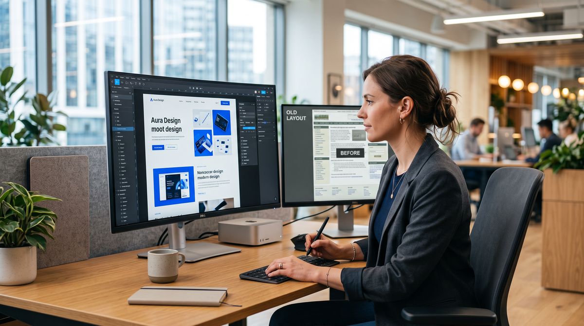 Refonte et modernisation de site web par IDF Création