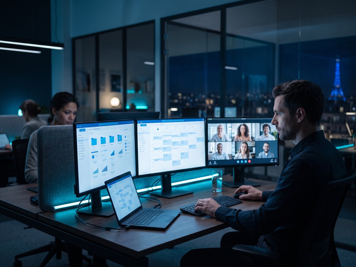 Votre bureau collaboratif, hébergé en France